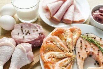 Lip of protein diet