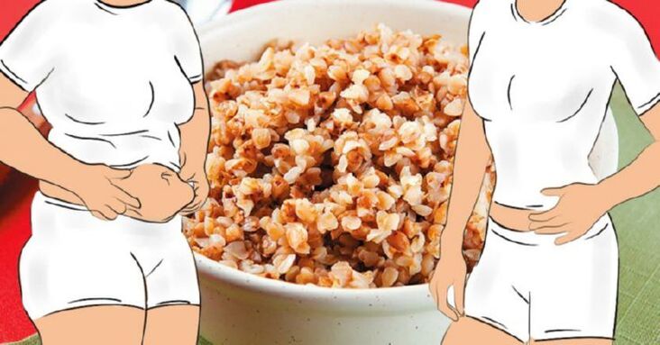 Cut off on buckwheat croup