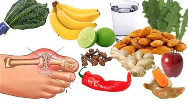 Patients with gout are prescribed a sparing diet