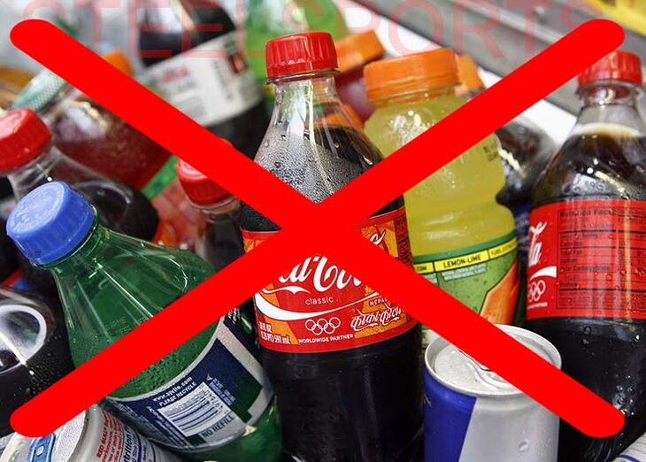 When losing weight in a week, carbonated drinks should be excluded from the diet