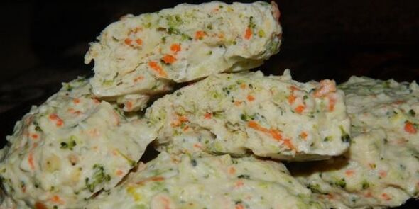 Steamed Chicken Chops with Vegetables for the Dukan Diet